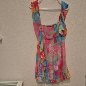 Fracominia Colorful Mini Dress
